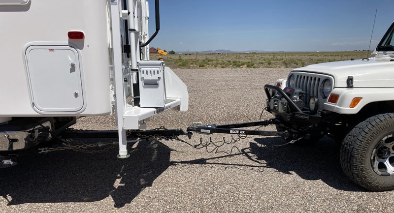 Hitch Extension Beef Up Blue Ox Tow