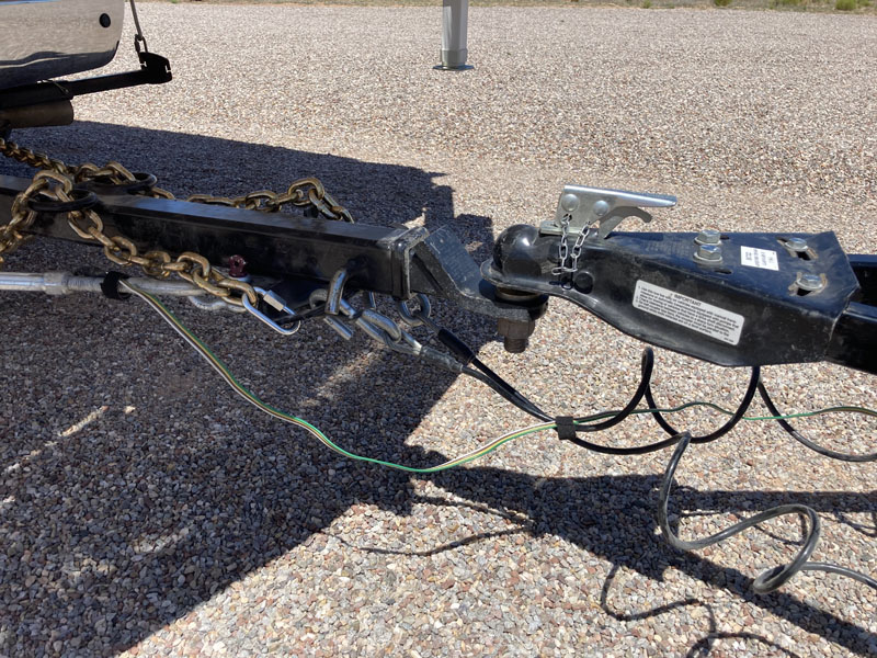 Hitch Extension Beef Up Safety Cables
