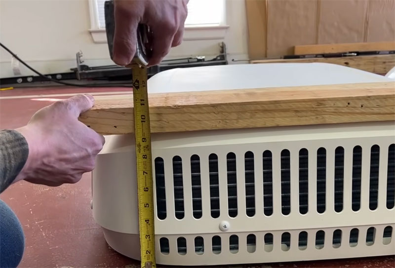Houghton Air Conditioner Height