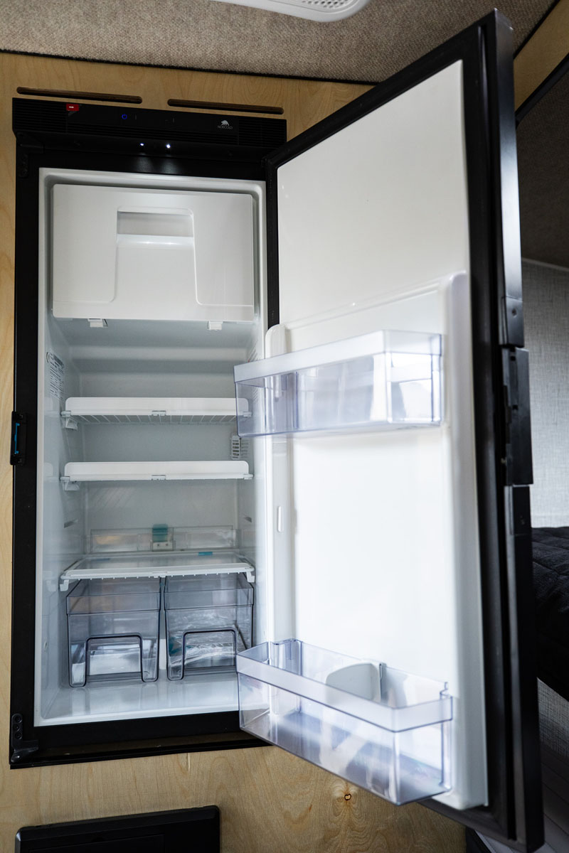 Northern Lite 610 Fridge Open
