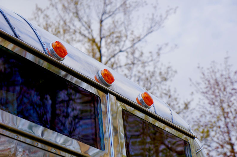Polished Aluminum Marker Light Bezel 2