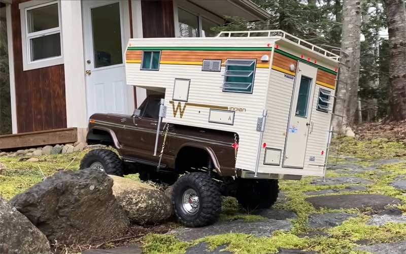 Remote Controlled Truck Camper