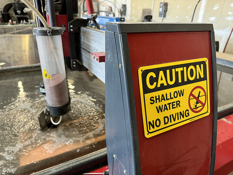 Supertramp Factory CNC Water Jet Shallow Water No Diving