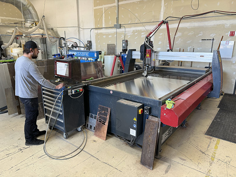 Supertramp Factory CNC Water Jet And Shop Sabre