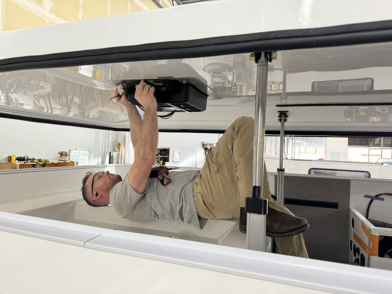 Supertramp Factory Installing Air Conditioner