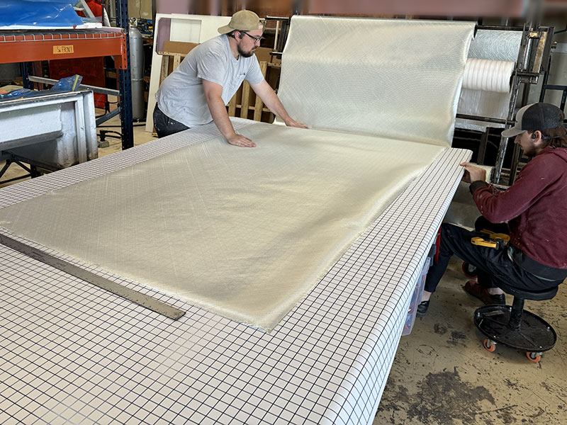 Supertramp Factory Woven Fiberglass Cutting Material