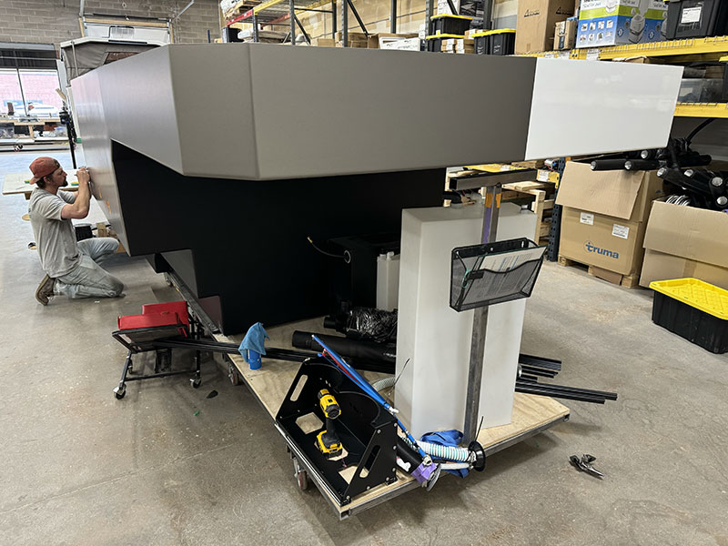 Supertramp Factory Wrap Installation
