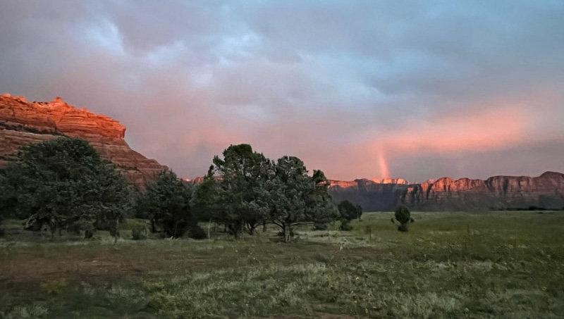 Zion National Park Rainbow