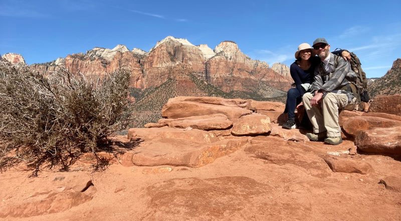 Zion Hike Todd