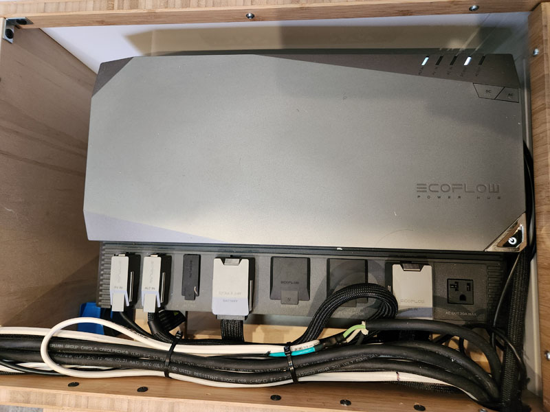 EcoFlow Power Hub In Camper