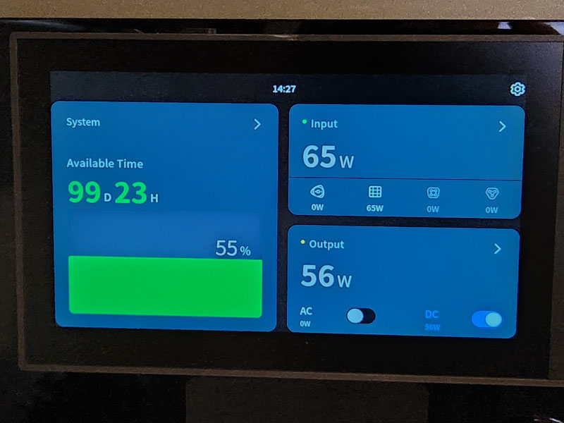 EcoFlow Power Hub Screen