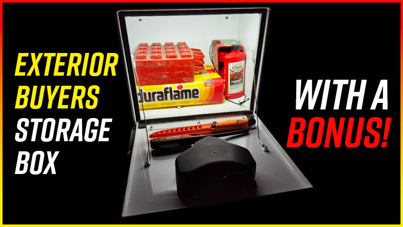 Exterior Buyers Box Storage With Bonus
