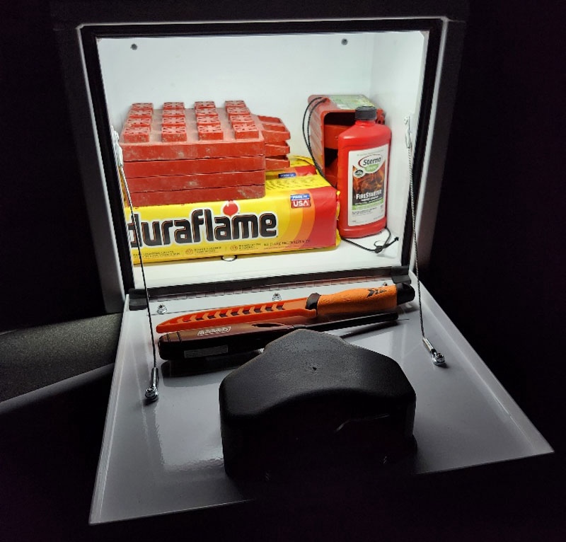 Exterior Buyers Storage Box Wtih Light