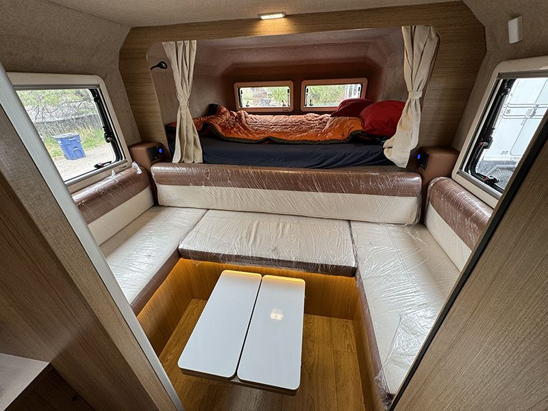 Hotomobil Truck Camper Dinette Wide