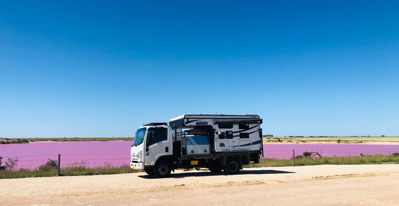 Lake Geitz, The Pink Lake Trail, Yorketown, South Australia