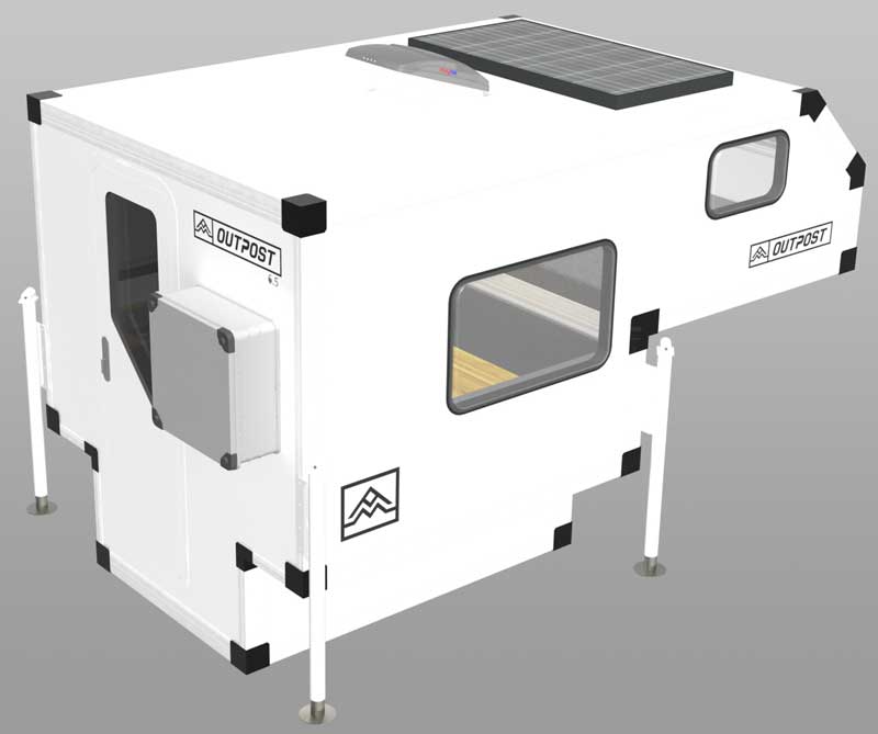 Outpost Camper CAD Drawingl