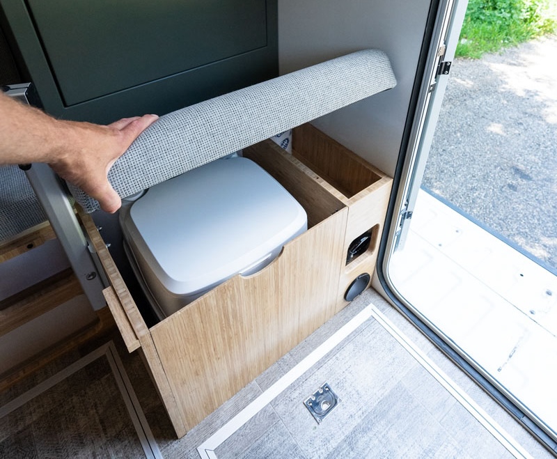 Outpost Campers Cassette Cubby