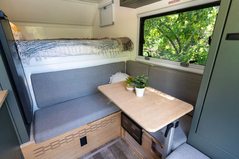 Outpost Campers Dinette Big Window