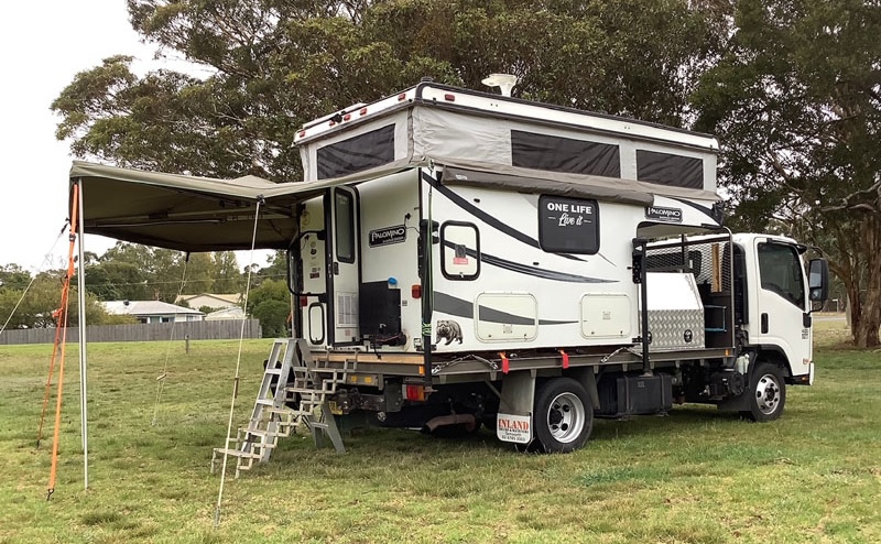 Palomino With Awning Out