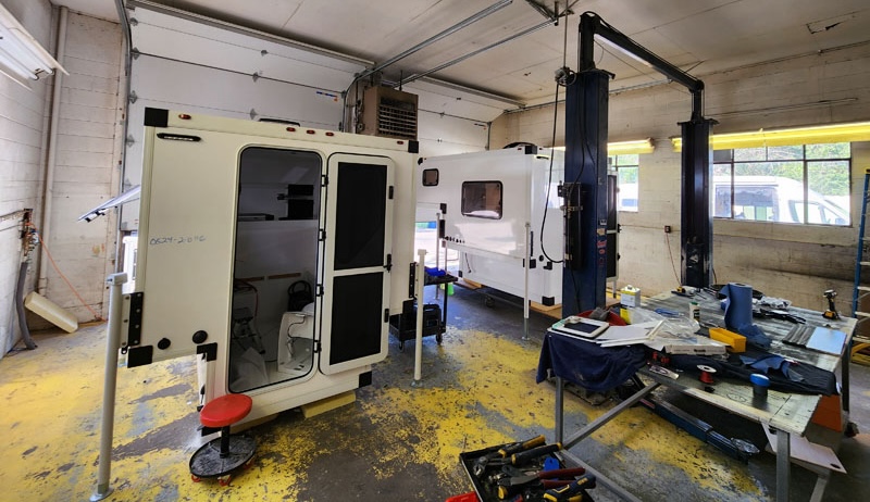Production Of Outpost Campers Colorado