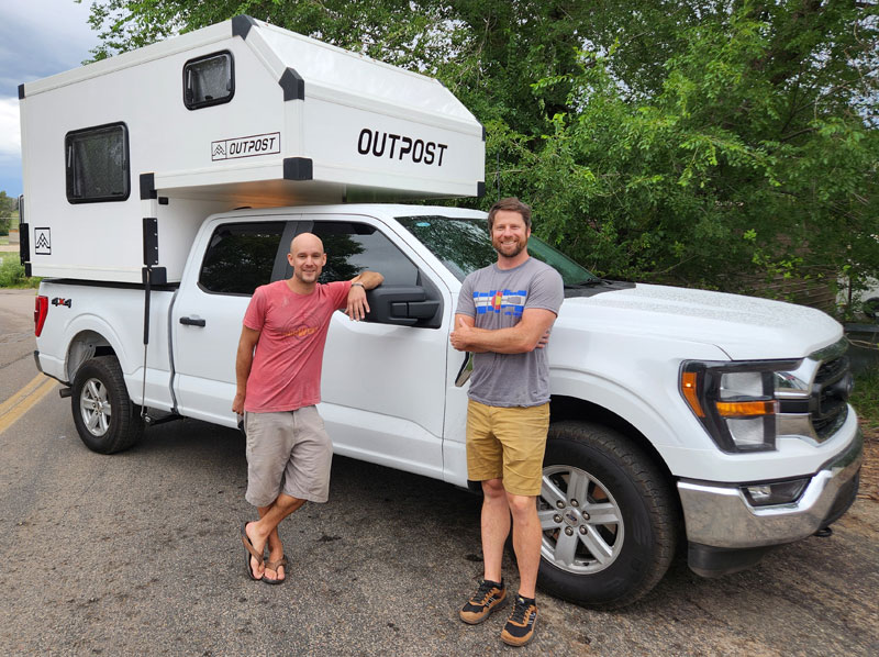 Taylor Ripp And Kurt Pattison Owners Outpost Campers