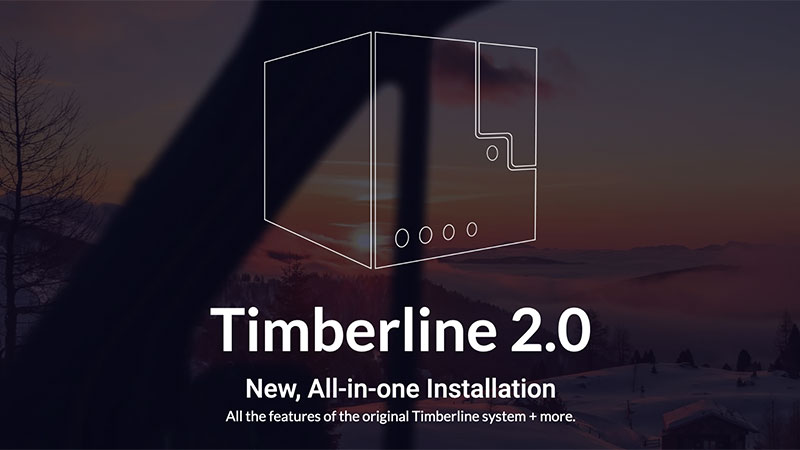 Timberline Line Drawing