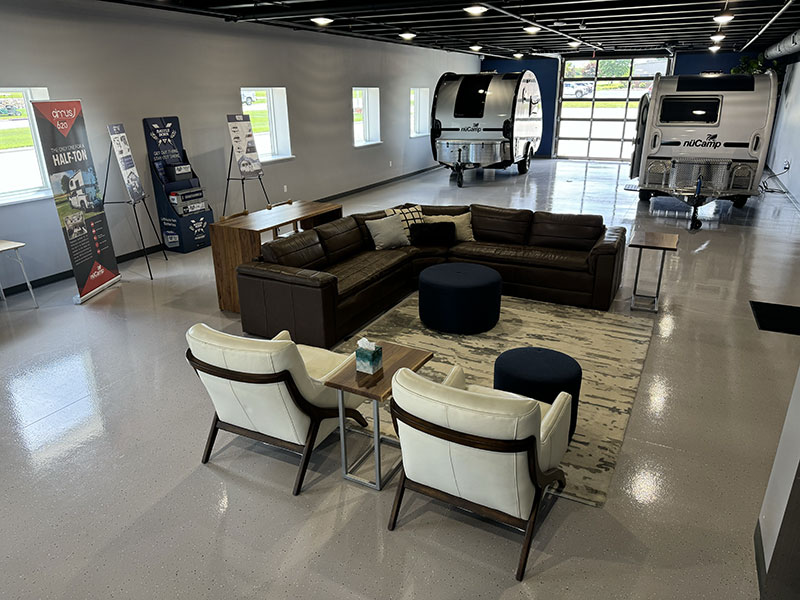 NuCamp Service Center Lobby And Lounge