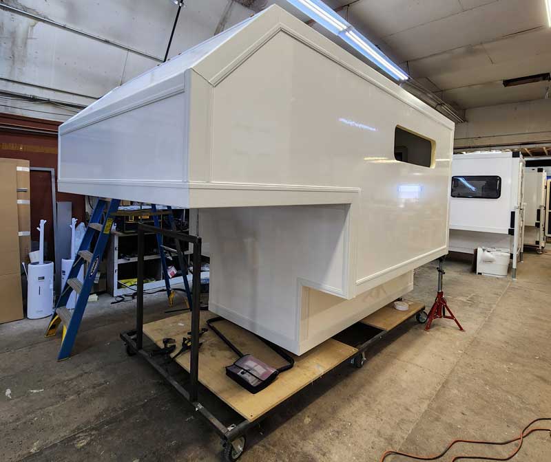 Outpost Campers Being Built