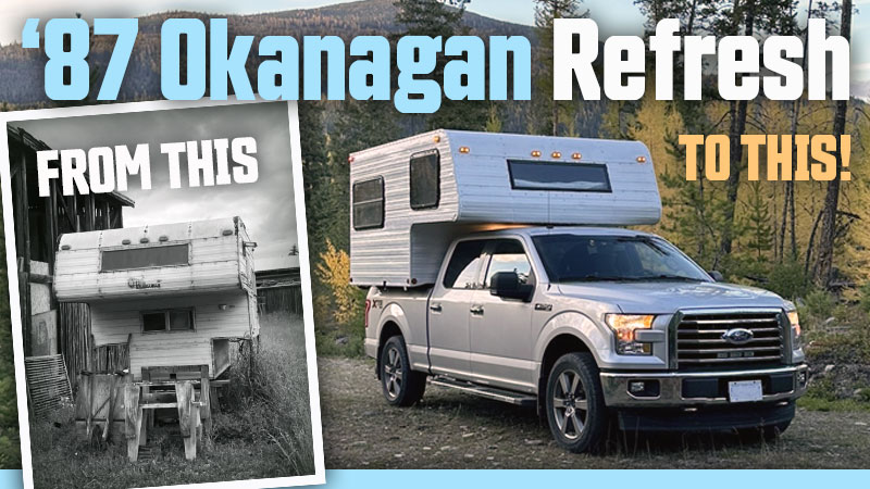 1987 Okanagan Camper Refresh