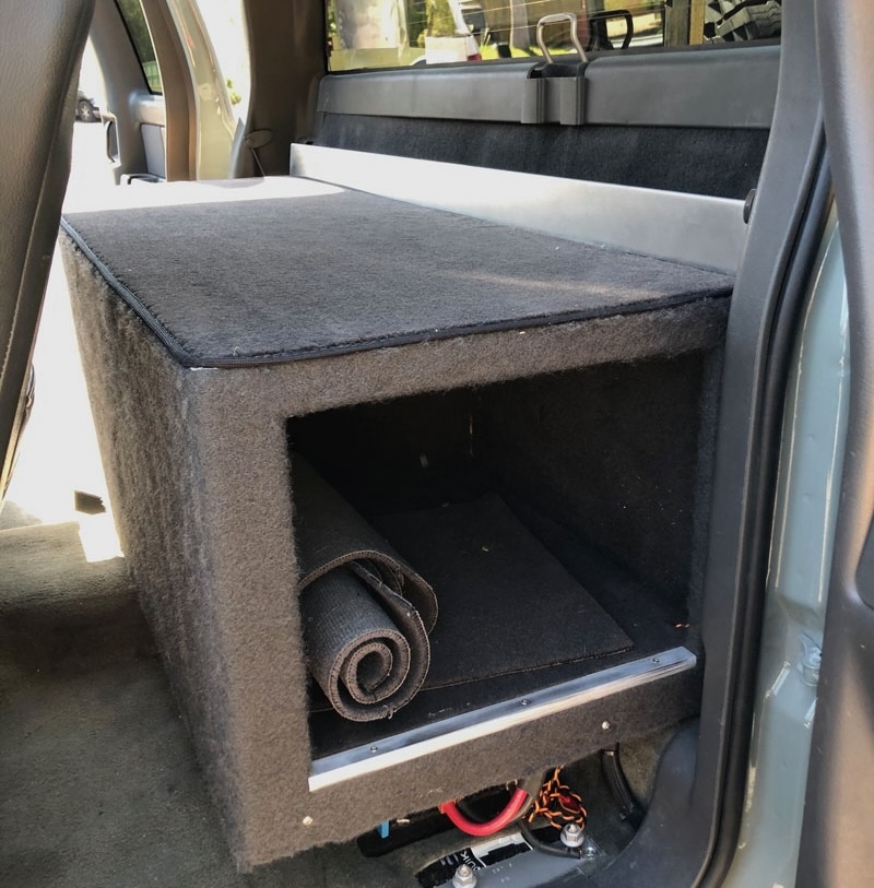 Back Seat Storage Box Chevy 2500 Truck