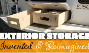 Exterior Storage Solutions for Truck Campers