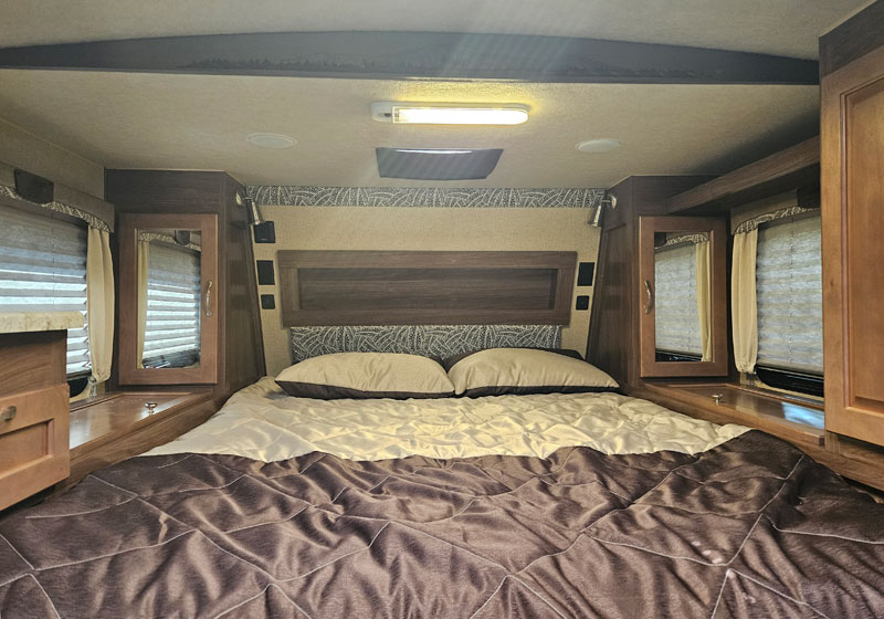 Farewell Brown Interior Overcab