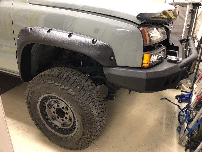 Fender Flares New Chevy 2500