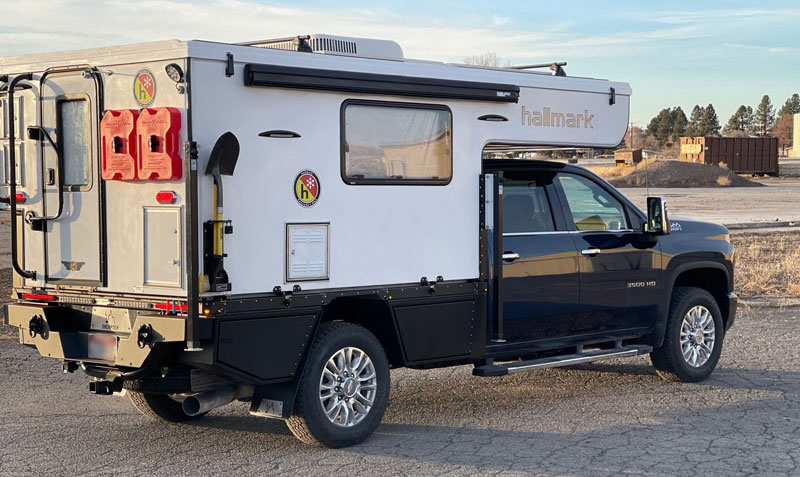 Hallmark Camper On The Sherptek Bed Passenger Side