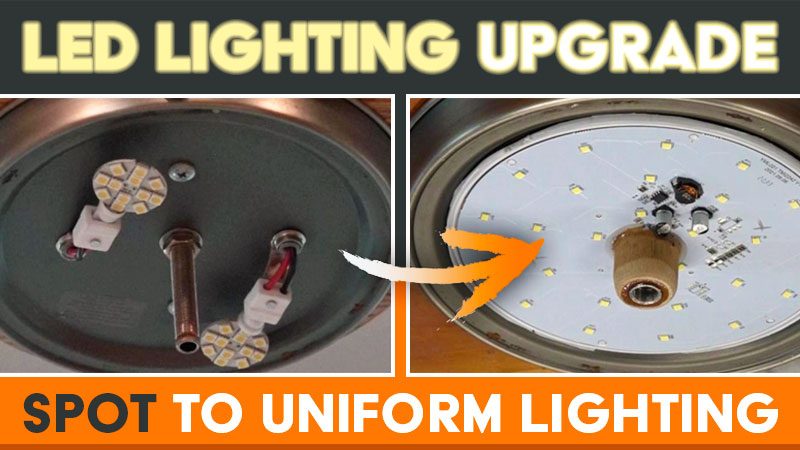 LED Lighting Upgrade Spot To Uniform