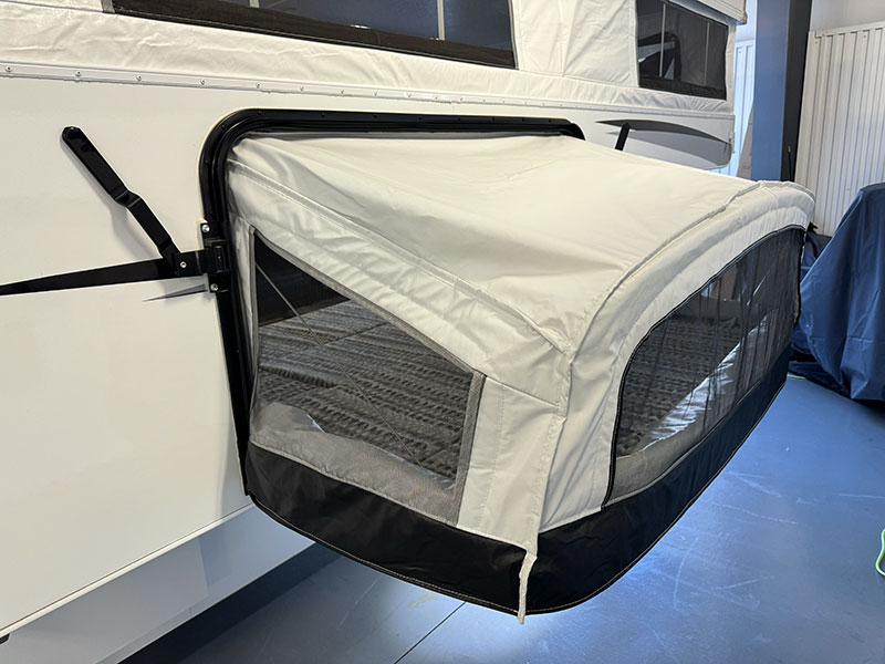 Northstar 850 SC Tent Exterior Popped Out