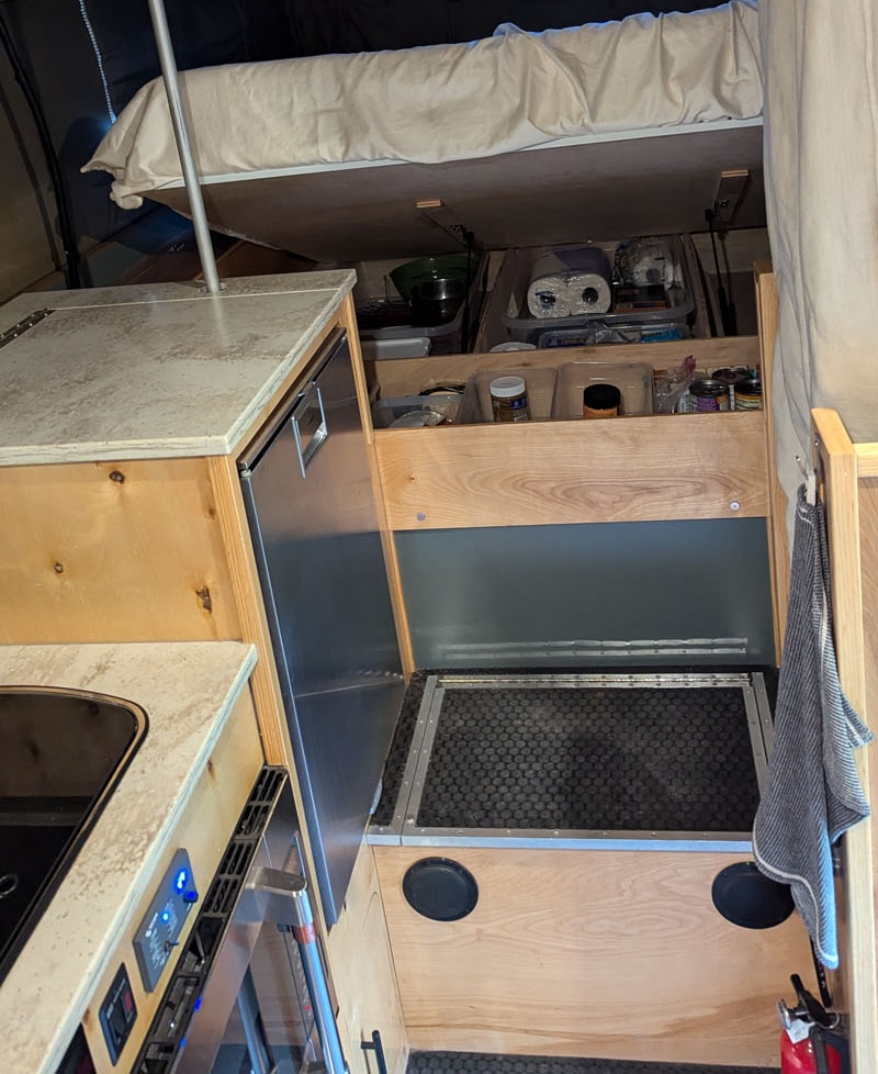 Phoenix Camper Underbed Storage In Duroverlander
