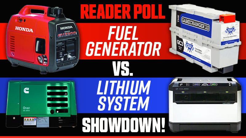 Generator vs Lithium System Poll
