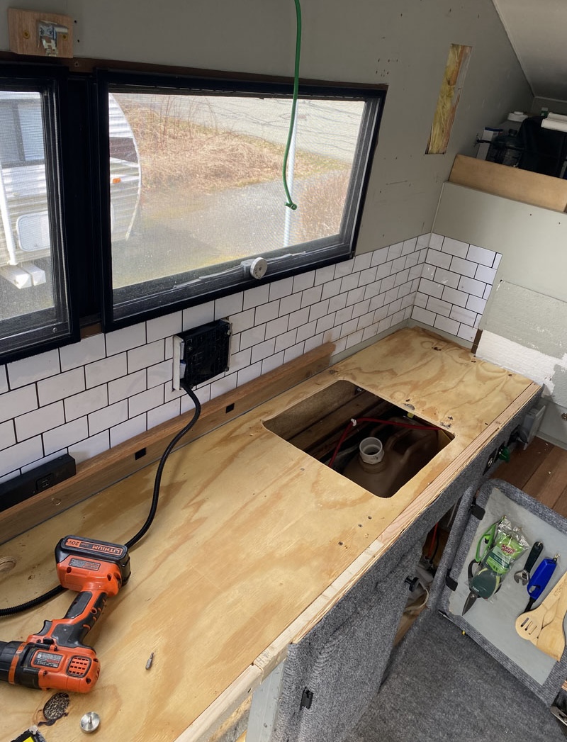 Refrigerator Upgrade In Progress