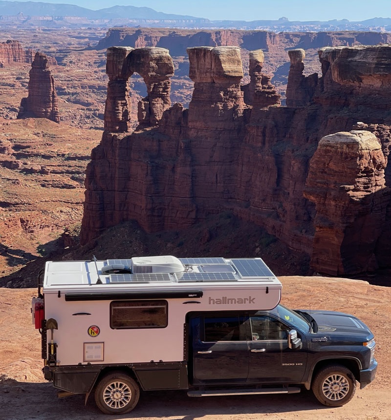 White Rim Trail In Our Hallmark Campers Solar