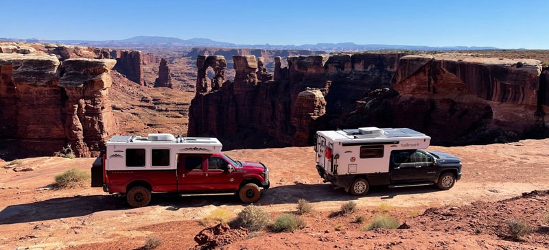 White Rim Trail In Our Hallmark Campers With Neal