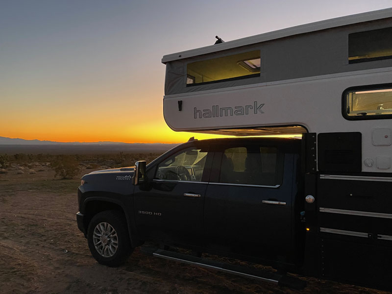 Camping Around Beaver Dam Wash Area In Arizona And Utah Sunset