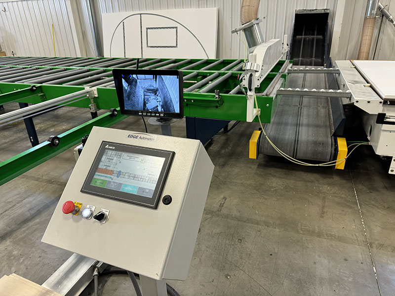 NuCamp Tech CNC Trash Conveyor And Monitor