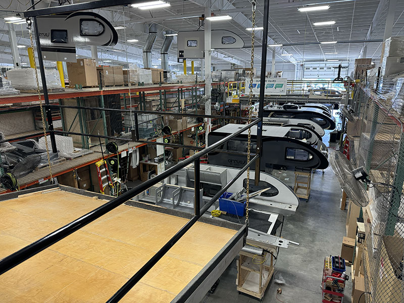 NuCamp Tech Cirrus Production Line Wide