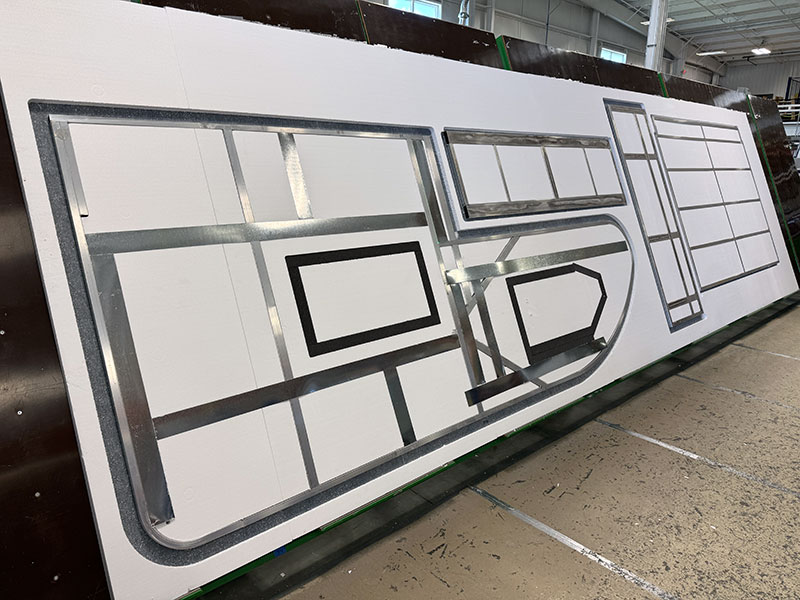 NuCamp Tech Layup Aluminum Strips In