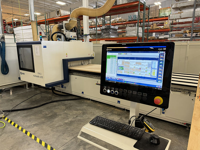 NuCamp Tech Morbidelli X200 CNC And Screen