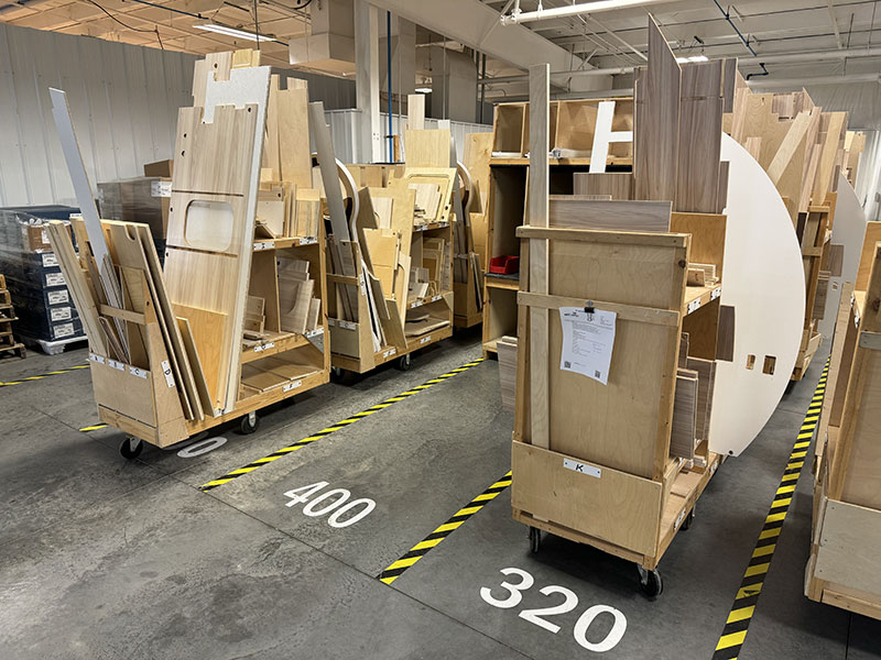 NuCamp Tech Unit Kits Ready For Production Line