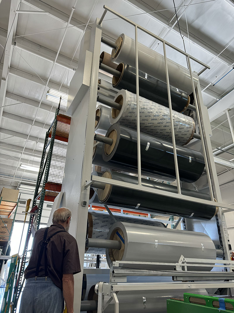 NuCamp Tech Vertical Material Conveyor System