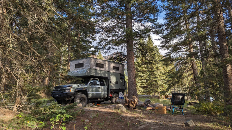 Tall Overcab Phoenix Camper