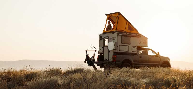2025 Scout Camper With Roof Top Tent